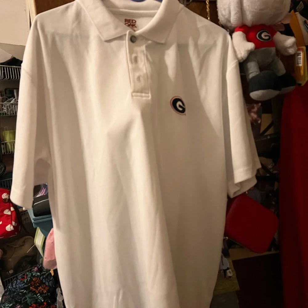 Georgia White short sleeve shirt. - Picture 2 of 4